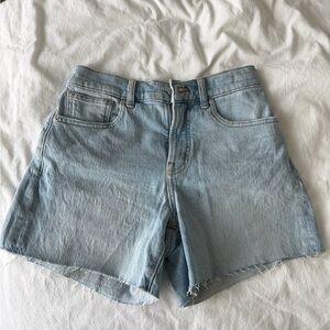 Madewell The Perfect Mid-length Jean Shorts
